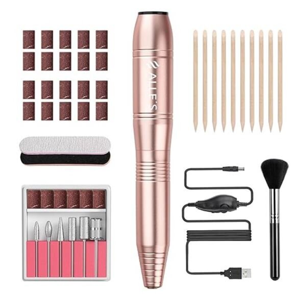 20000RPM Electric NailDrill Compact Portable Efile Professional ManicurePedicure - Picture 7 of 7